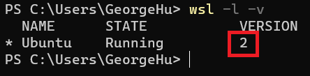 WSL2 Ubuntu